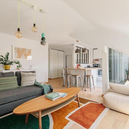 Апартаменты Little Bibi Terrace - Cote Des Basques And Private Garage Биарриц Экстерьер фото